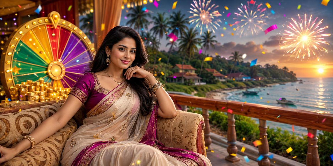 রংপুরে সমুদ্র সৈকতের পরিবেশে রুলেট গেমস উপভোগ করছেন একজন খেলোয়াড়